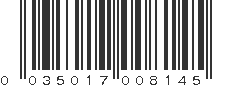 UPC 035017008145