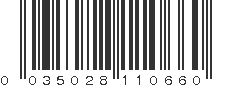 UPC 035028110660