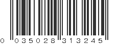 UPC 035028313245