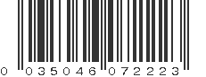 UPC 035046072223