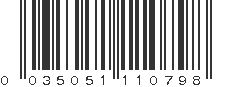 UPC 035051110798