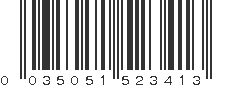 UPC 035051523413