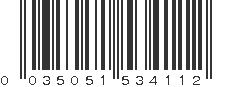 UPC 035051534112