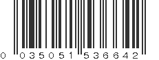 UPC 035051536642