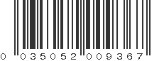 UPC 035052009367