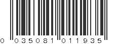 UPC 035081011935