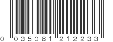 UPC 035081212233