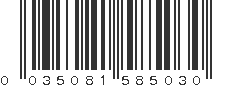 UPC 035081585030