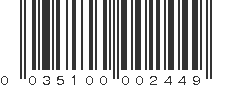 UPC 035100002449