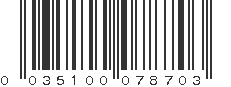 UPC 035100078703