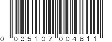 UPC 035107004811