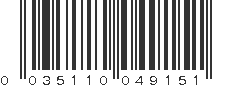 UPC 035110049151