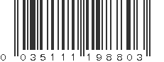 UPC 035111198803