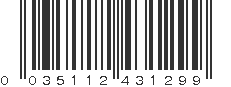 UPC 035112431299