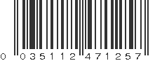 UPC 035112471257