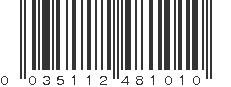 UPC 035112481010