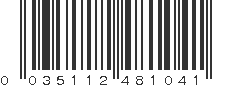 UPC 035112481041