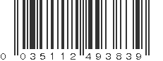 UPC 035112493839