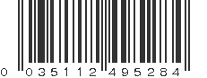 UPC 035112495284