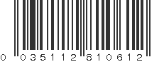 UPC 035112810612