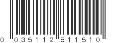 UPC 035112811510