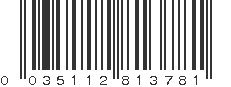 UPC 035112813781