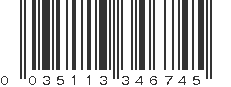 UPC 035113346745