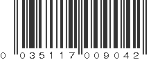 UPC 035117009042