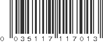 UPC 035117117013