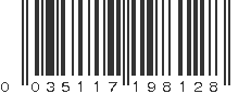 UPC 035117198128