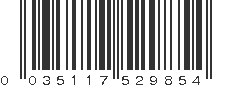 UPC 035117529854