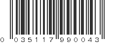 UPC 035117990043