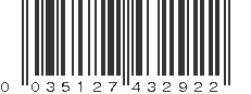 UPC 035127432922