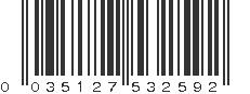 UPC 035127532592