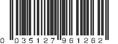 UPC 035127961262