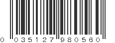 UPC 035127980560