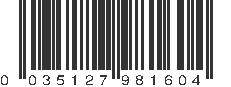 UPC 035127981604