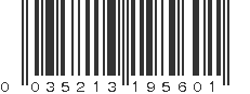 UPC 035213195601