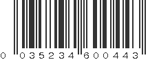 UPC 035234600443