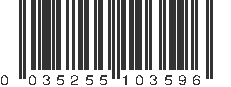 UPC 035255103596