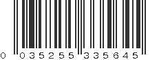 UPC 035255335645