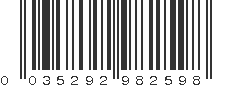 UPC 035292982598