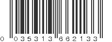 UPC 035313662133