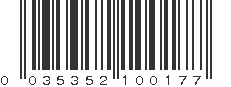 UPC 035352100177