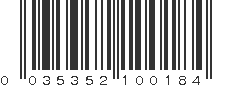 UPC 035352100184