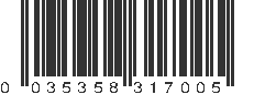 UPC 035358317005