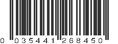 UPC 035441268450