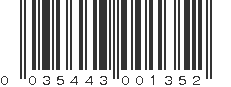 UPC 035443001352