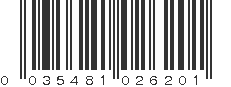 UPC 035481026201