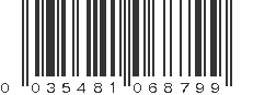 UPC 035481068799